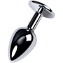 Анальна пробка із кристалом Metal By Toyfa Gold anal plug topaz: Тип Анальные пробки