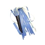 Флогер зі штучної лакованої шкіри Flirty ECO Varnish Leather - Black & Blue, BL-00043: Колір голубой