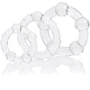 Набор эрекционных колец California Exotic Novelties Transparent Island Rings, 3 шт