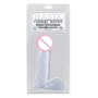 Фаллоимитатор Basix Dong 8", 20x5 см, прозрачный