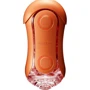 Мастурбатор Tenga Flip Orb Sunset Orange (с изменяемым сжатием, со стимулирующими шариками внутри): Материал Пластик, TPE (термопластичный эластомер)