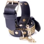 Наручники с кристаллами Fetish Boss Series - Handcuffs with cristals Gold (BS3300095): Цвет черный