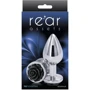 Анальна пробка Ns Novelties - Rose Buttplug M (срібляста із чорним): Для кого Унисекс