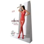 Бодістокінг із крилами Passion BS098 One Size red: Фактура Сетка