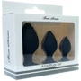 Набор анальных стимуляторов Boss Series - Silicone Anal Plugs Set (BS7800018): Наличие вибрации Нет