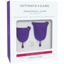 Набір менструальних чаш Jimmyjane Menstrual Cups, 14 мл і 21 мл, фіолетовий фото 3