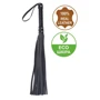 Флоггер из комбинированной кожи Flirty COMBO Leather - Black & Dark Blue, BM-00011