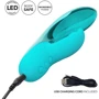 CalExotics DazzLED Brilliance - вібратор кролик з led підсвічуванням, 12.75x3.25 см фото 8