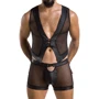 Изысканный комплект Passion 053 SET WILLIAM black L/XL