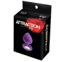 Анальная пробка с кристаллом MAI Attraction Toys №48 Purple М: Тип Анальные пробки