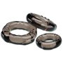 Набор из 3-х эрекционных колец COCK THREE RINGS, BI-210263 фото 4