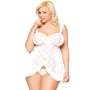 Пеньюар SoftLine Bianca, Plus Size, XL (white)