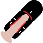 Мастурбатор Pipedream PDX Elite - Vibrating Mega Milker (PDRD525): Материал TPE (термопластичный эластомер)