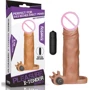 Насадка на член LoveToy Pleasure X-Tender Vibrating Penis Sleeve Add 2" Brown: Для кого Для мужчин