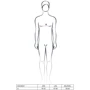 Мужское эротическое боди Passion 010 BODY black XXL/XXXL: Для кого Для полных