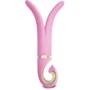 Gvibe 3 Candy Pink - анатомічний вибромассажер, 17х3.5 см