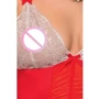Изысканное боди Passion LORAINE BODY red XXL/XXXL: Для кого Для полных