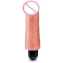 Вібромасажер King Cock 5 Vibr Stiffy Flesh, 12.7x3.8 мм