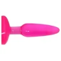 Анальная пробка на присоске Butt plug, BI-017001 Pink: Наличие вибрации Нет