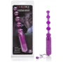 Водонепроницаемые бусы CalExotics Vibrating Pleasure Beads (фиолетовый): Материал ПВХ