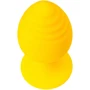 Анальна пробка ToDo Anal Plug Riffle (жовта): Наявність вібрації  Нет