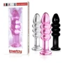 Анальная пробка LoveToy Glass Romance Dildo 5.5" Clear: Тип Анальные пробки
