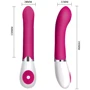 Вибратор Pretty Love Daniel Vibrator Pink: Тип управления Кнопочное