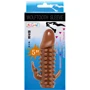 Рельефная насадка NDS 016004 Brown (23662): Материал TPE (термопластичный эластомер)