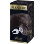 Металлическая анальная пробка Лисий хвост Alive Black And White Fox Tail S: Наличие вибрации Нет