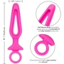 Анальная пробка Pipdream Silicone Groove Probe, 10,25х3,25 см, розовый: Для кого Унисекс