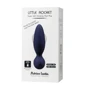 Анальная пробка с вибрацией Adrien Lastic Little Rocket с пультом LRS NEW