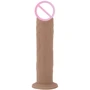 Фаллоимитатор SilexD Oscar Flesh (MODEL 2 size 9in) Liquid Silicone подходит для Apollo: Назначение Вагинальные