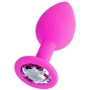 Анальная пробка с кристаллом ToDo by Toyfa Anal Plug Brilliant
