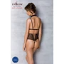 Боди Passion DOMINICA BODY beige/black L/XL: Узор Однотонный, Горошек