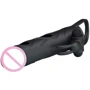 Насадка на член LYBAILE Pretty Love Penis Sleeve 5.5 "Black: Наличие вибрации Есть