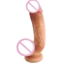 Фаллоимитатор TLC Adam's PleasureSkin Cock, 19,68х5.3 см: Мошонка Есть