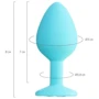 Анальная пробка с кристаллом ToDo by Toyfa Anal Plug Brilliant: Для кого Унисекс