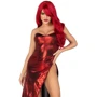 Платье Leg Avenue Shimmer bodysuit with skirt S: Размер S