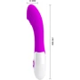 Вибратор для точки G Pretty Love Elemental Vibrator Purple: Длина, см 19