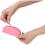Кейс для хранения секс-игрушек PowerBullet Silicone Zippered Bag Pink фото 1