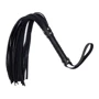 Флоггер из комбинированной кожи Flirty COMBO Leather - Black, BM-00010: Производитель Flirty