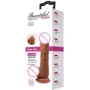 Фаллоимитатор на присоске Baile Beautiful JOHNSON 8,7'' Brown, BW-008040NR-1: Мошонка Есть