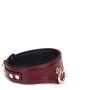 Ошейник с поводком Liebe Seele Wine Red Curved Collar: Цвет бордовый