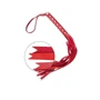 Флогер S & M Fancy Leather Floger Red