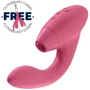 Вакуумный клиторальный стимулятор Womanizer Duo raspberry raspberry: Назначение Вакуумные
