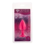 Анальная пробка CRYSTAL Pink Silicone Emerald, S: Для кого Унисекс