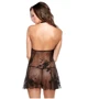 Черное ажурное платье и стринги Fantasy Lingerie, OS: Для кого Для женщин