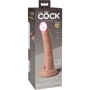 Фалоімітатор Pipedream King Cock Elite 7" Silicone Dual Density Cock Light (PD577121): Наявність вібрації  Есть