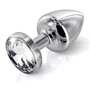 Анальная пробка со стразом Diogol ANNI round stainless steel 35мм: Для кого Унисекс