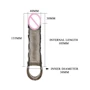Насадка-презерватив Men extension, BI-026210-1: Назначение Для увеличения